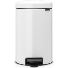 BRABANTIA atkritumu tvertne ar pedāli NewIcon, 12 l, White