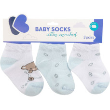 Baby summer socks Dream Big Blue 0-6m