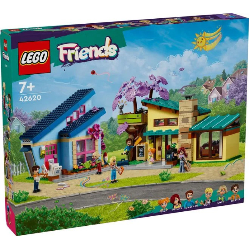 Lego 42620 Olly and Paisleys Family Houses