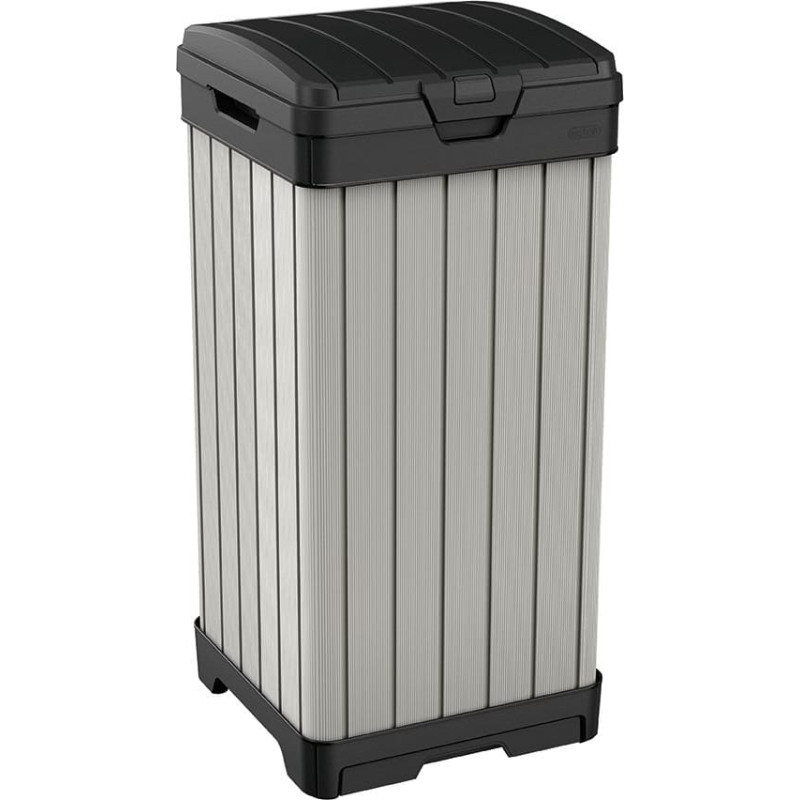 Keter sopkärl Rockford Refuse Bin, 125L, grå.