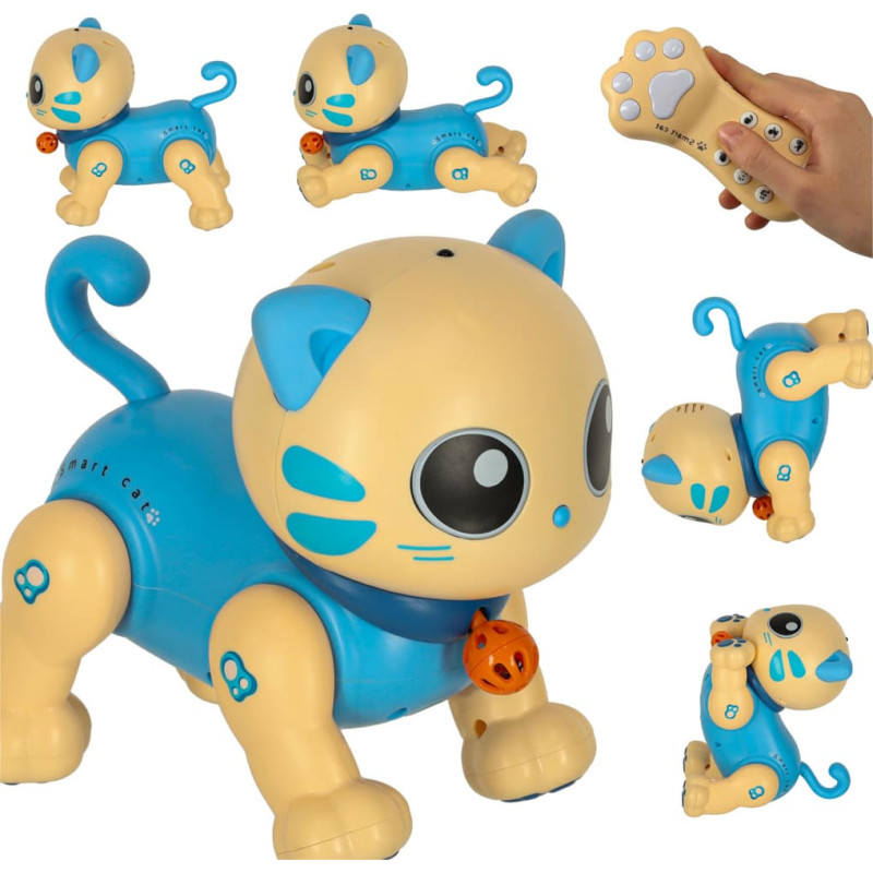 RC kattrobot med fjärrkontroll — hoppar, sjunger och dansar
