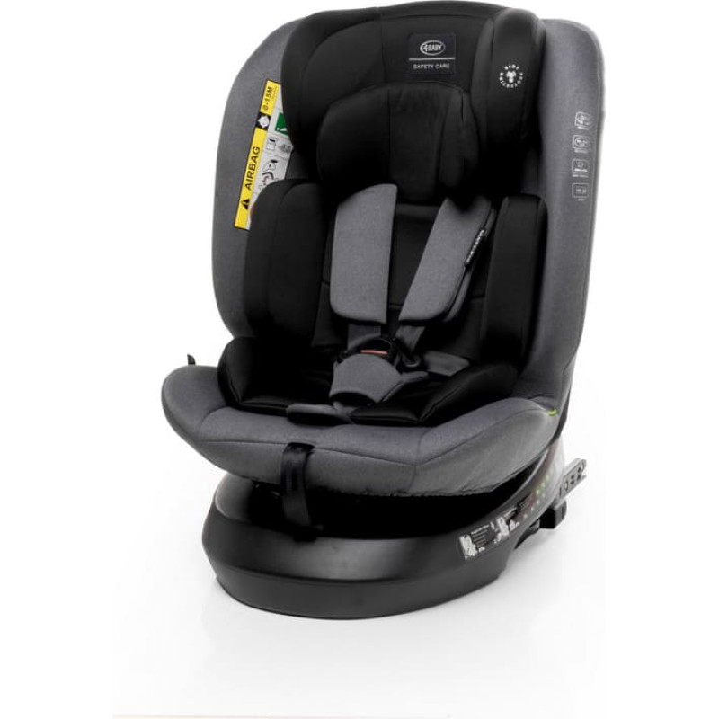 4Baby Bilbarnstol MATT-FIX 40-150cm GRAPHITE I-SIZE