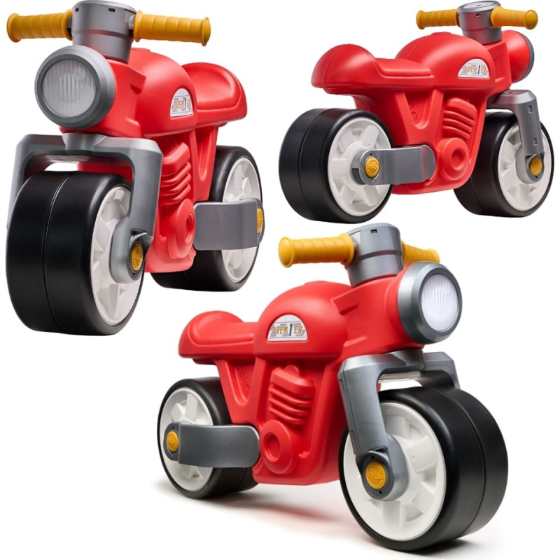 Falk Balansfordon Prem1er Retro, röd, med tysta hjul, från 1 år