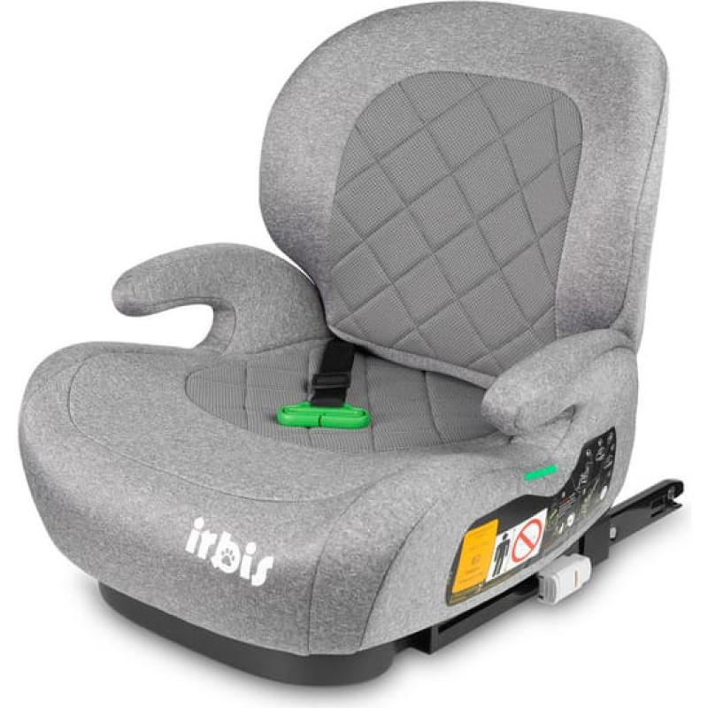 Caretero IRBIS I-SIZE bilbarnstol GREY MELANGE (125-150)