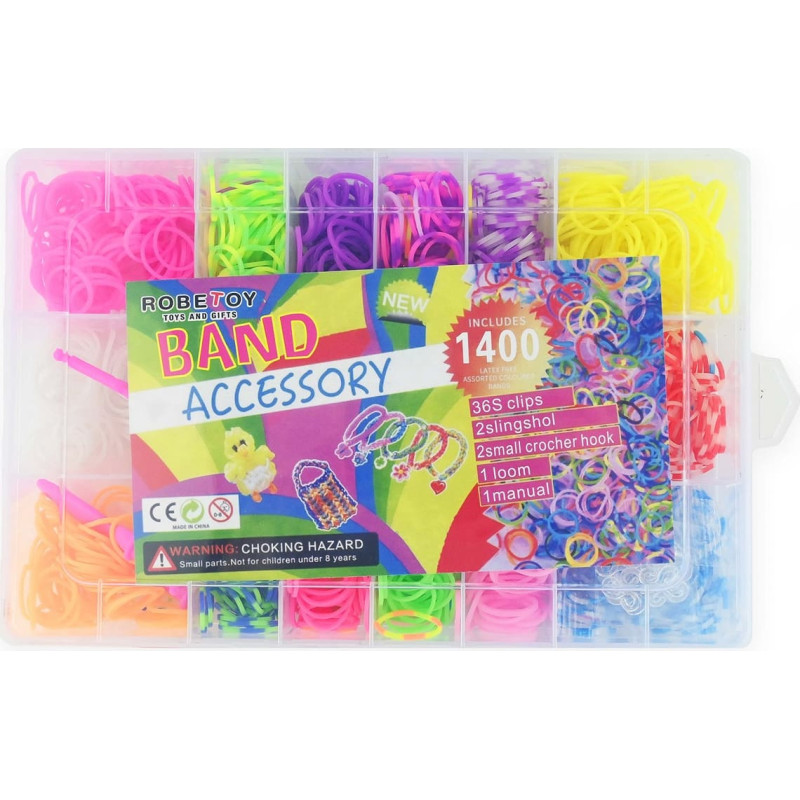 Loom Bands set – 1400 gummiband