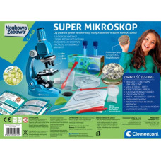 Clementoni Naukowa Zabawa Lab 50755 – Supermikroskop