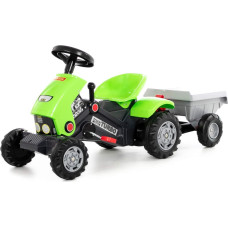 Polesie Tractor Turbo with trailer and pedals