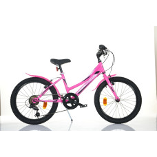 Bimbo Bike Children's bicycle 20" "VIRUS GIRL", pink/black