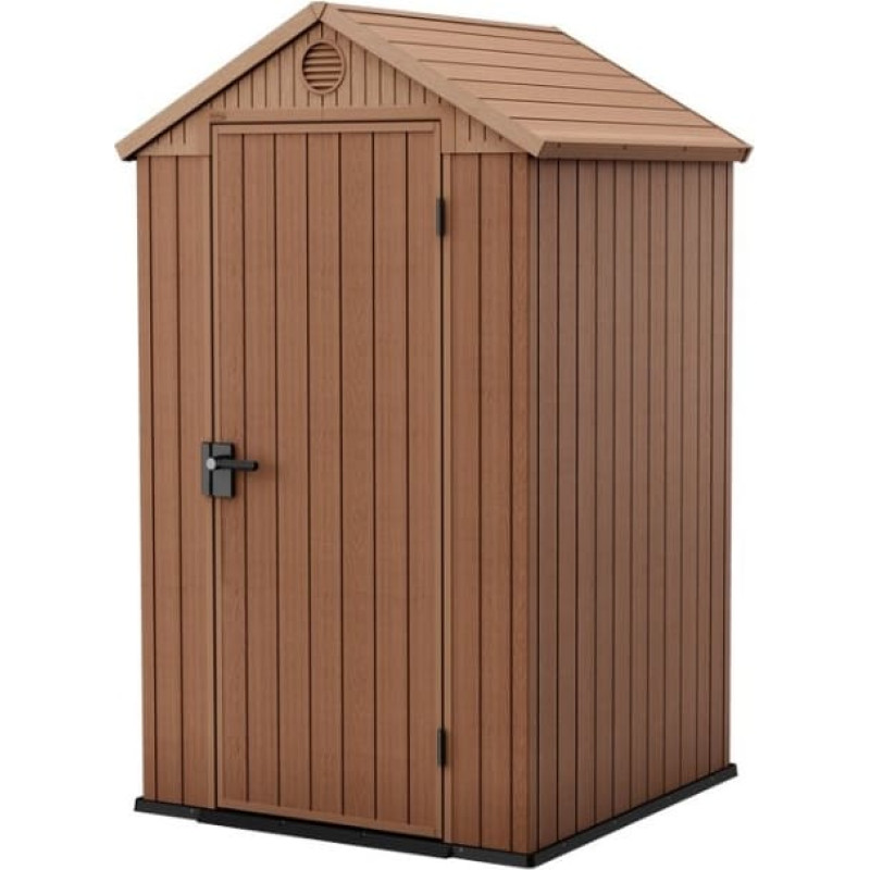 Keter trädgårdsförråd Darwin 4x4, brun