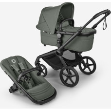 Bugaboo Fox 5 Renew 2in1 barnvagnspaket Black/Forest Green