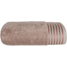 Vela handduk 70 × 140 cm, frotté med modal, taupe, 550 g