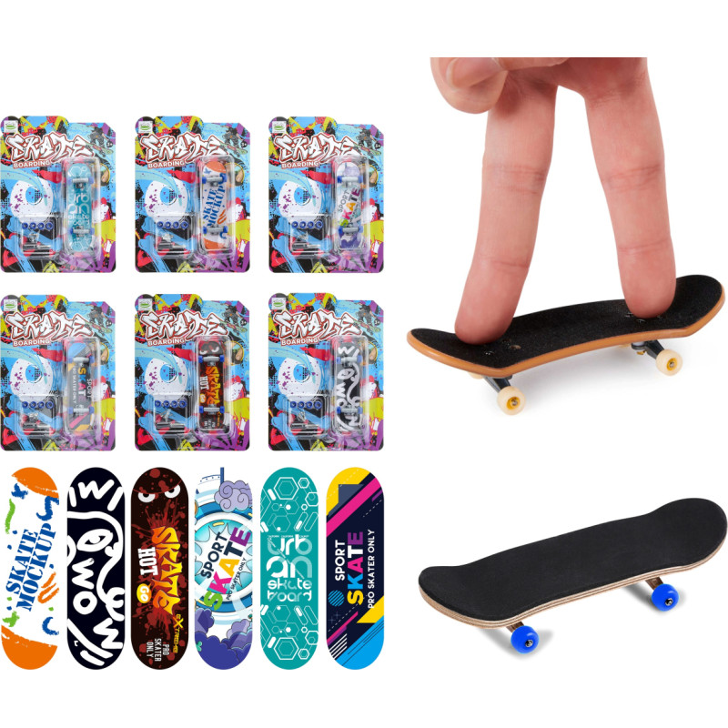 TRIFOX Mini-skateboard för fingrar