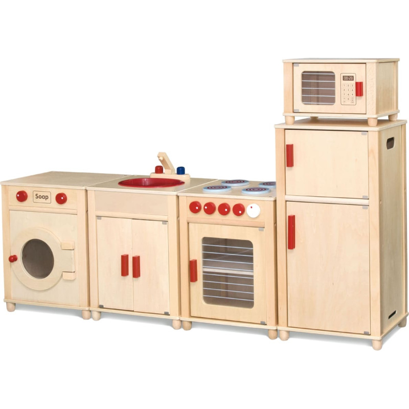 Viga stort träkökset Natural, FSC-certifierat