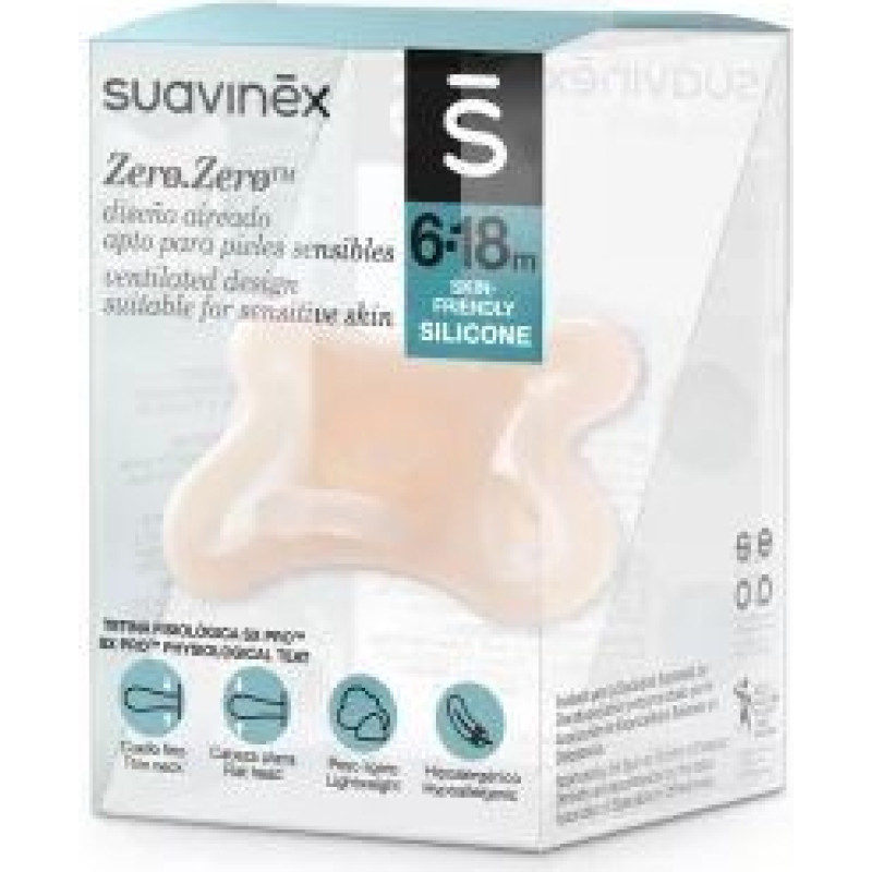 Suavinex napp SX Pro 6–18 m., Zero (078733 / 401406)