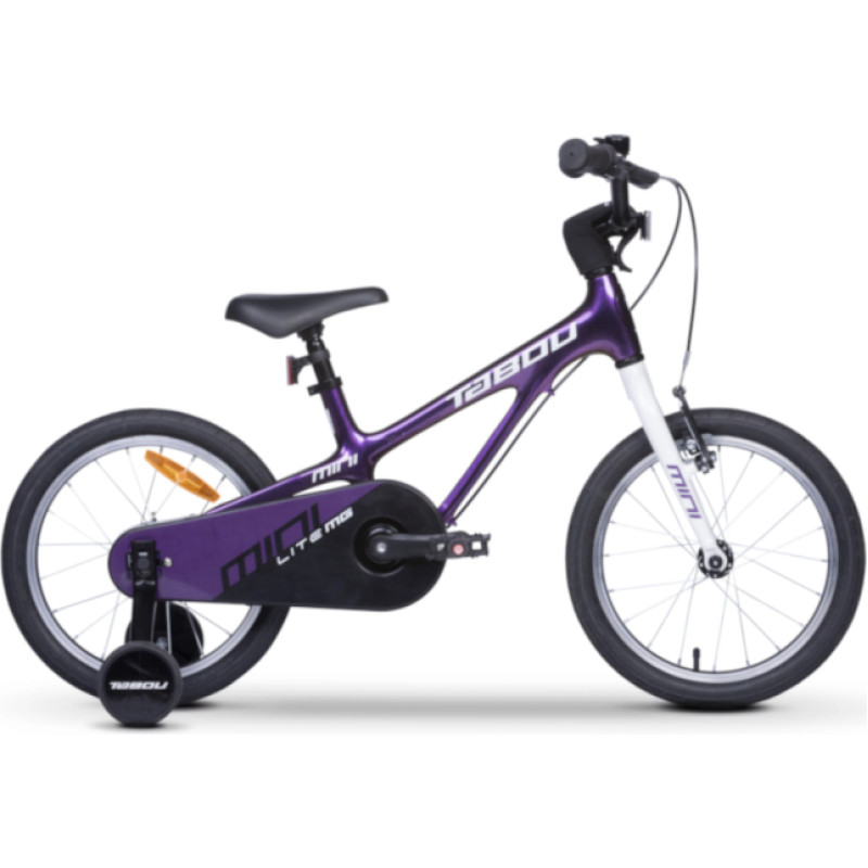Tabou ultralätt barncykel TABOU Mini Lite MG (2025) 18", lila/vit