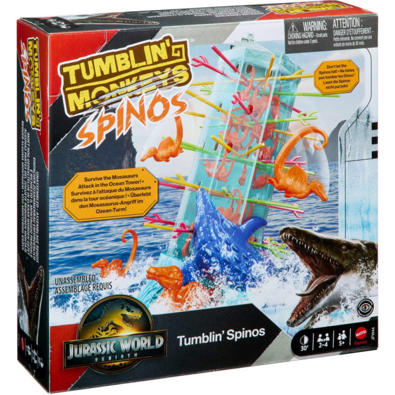 Mattel Jurassic World – fallande Spinosaurus, modell JFW44