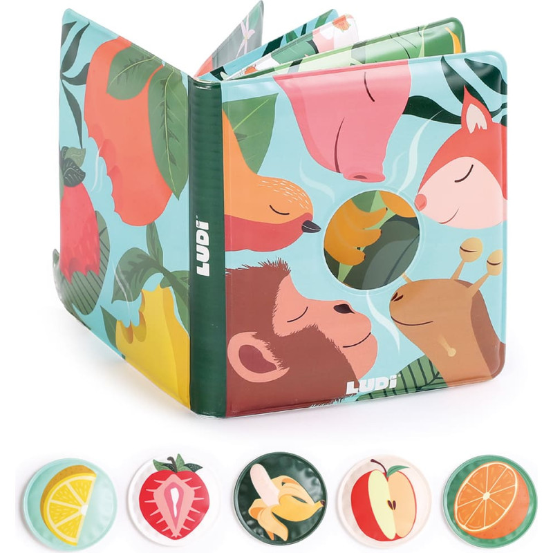 Ludi scent book, fruits and animals