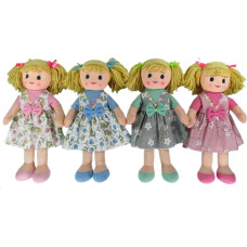 Tygdocka med ljud – 4 varianter