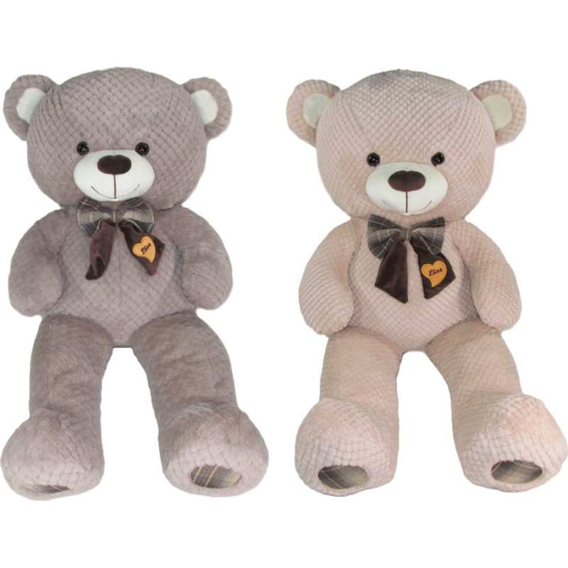 Nalle med rosett – 2 färger