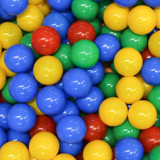 Iglu Soft Play Multicolor Ball Pit Balls  (Large, 7cm, 500pcs)