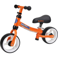 Bimbo Bike Kids balance bike 7,5" with adjustable seat height "RUNNER", orange/white