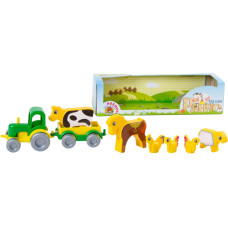 Tigres traktor med djur Kid Car