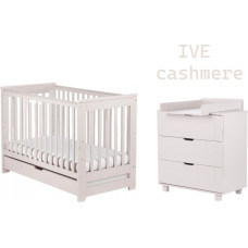 Danpol dagbädd med låda och byrå IVE, cashmere (Drewex)