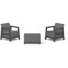 Keter Scandi Linea Balcony Set trädgårdsmöbelset, grå