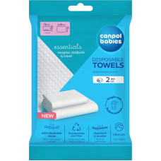 Canpol engångshanddukar, 2-pack, 78/025