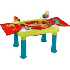 Keter Bērnu rotaļu galdiņš Creative Fun Table tirkīza/sarkans