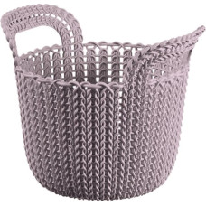 Curver Grozs Knit XS apaļš 3L 23x19x19cm gaiši violets