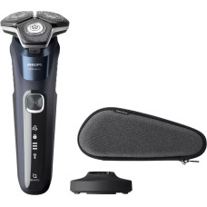 PHILIPS Shaver Series 5000, Wet& Dry skuveklis (lādējams), zils S5885/35