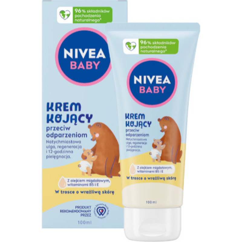 Minikid NIVEA BABY 80521 Krem kojący przeciw odparzeniom 100 ml