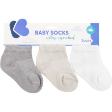 Baby summer socks Grey 2-3y