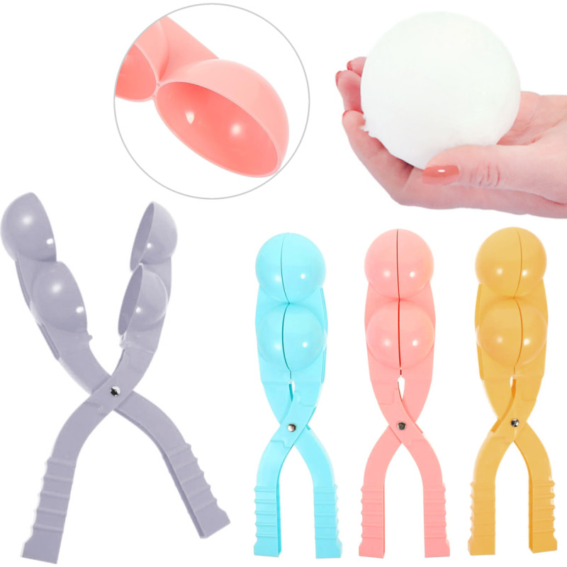 Snöbollstillverkare, 4 färger