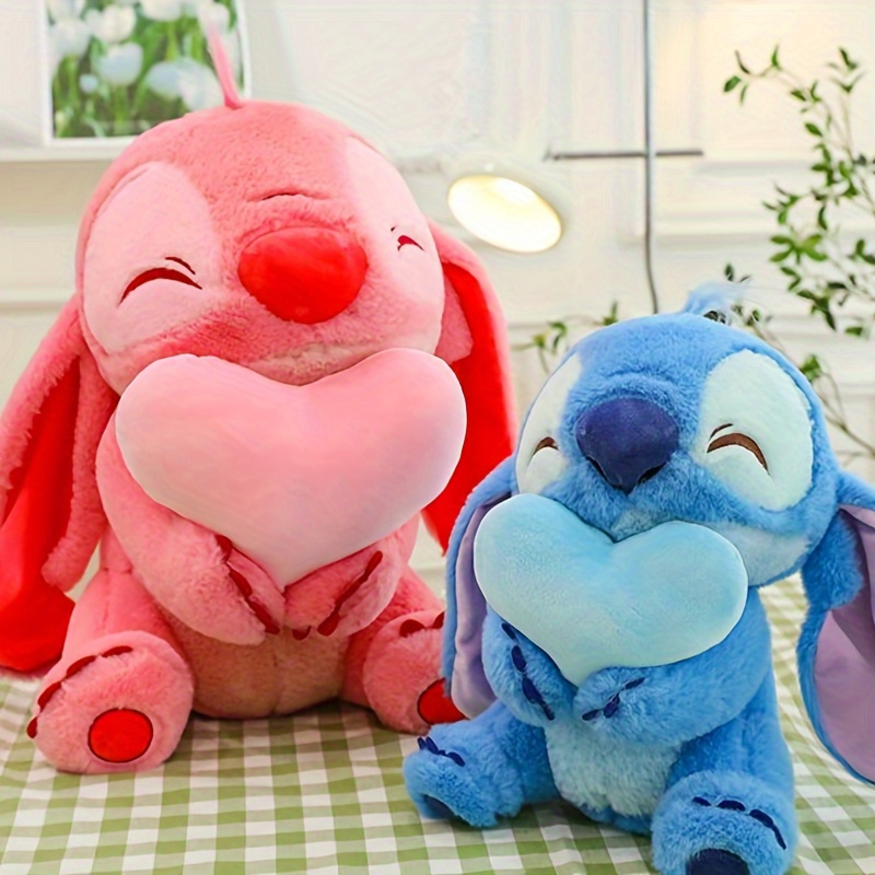 Mjukisdjur Stitch med Hjärta, 2 Färger