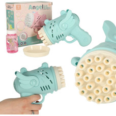 Såpbubbelpistol med vingar, blå färg