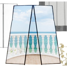 LUARO durvju magnētiskais tīkls ar cieto magnētu 160x230cm