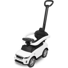 Toyz LAND ROVER skjutbil med handtag, vit