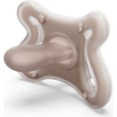 Suavinex symmetrisk napp ZERO.ZERO, 0–6 månader, färg Caramel