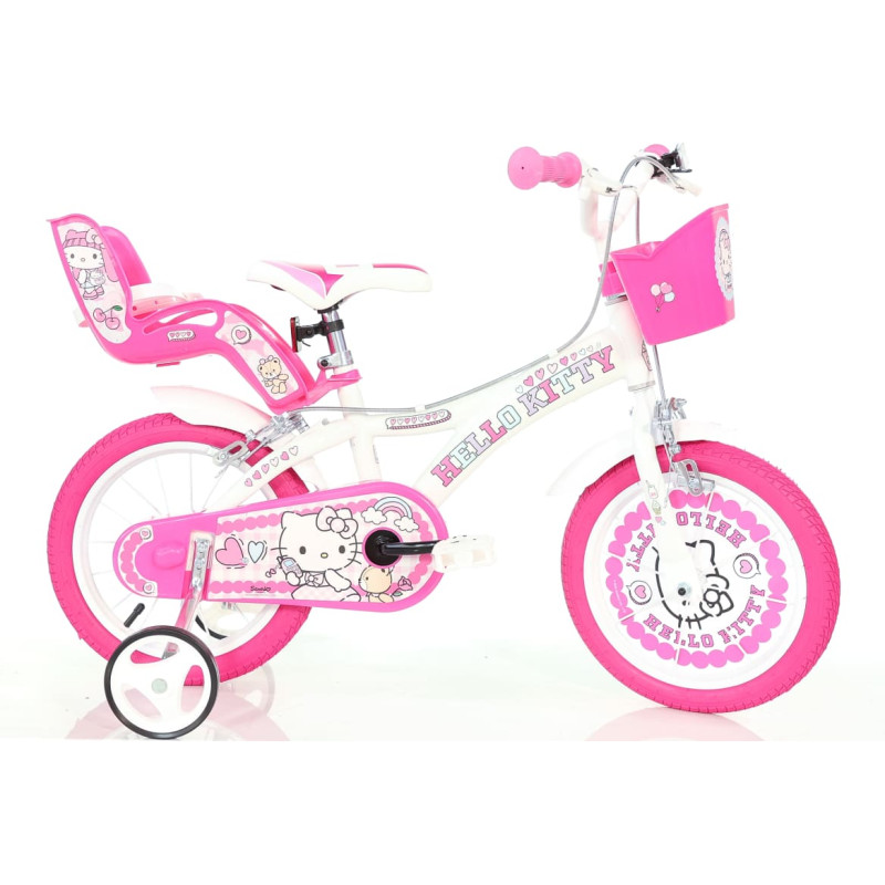 Dino Bikes Licence Children's bicycle 14'' ''HELLO KITTY 2"
