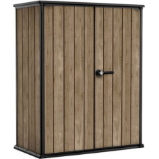 Keter Dārza šķūnītis Deco Vertical Shed oša koka tonis