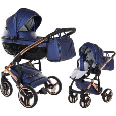 Junama Universal stroller 2 in 1 Fluo Line v3 - 01 blue