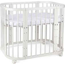 Babysäng 5-i-1 med madrass White, Waldin