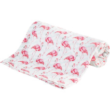 Bocioland diaper bamboo 30x30 flamingo BOC0321