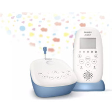 Philips Avent DECT mazuļa uzraudzības ierīce ar nakts gaismas projekciju SCD735/52