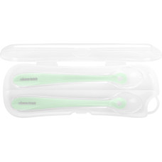 Silicone spoons in a case 2pcs Mint