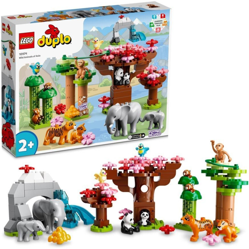 Lego Duplo Dzikie zwierzęta Azji 10974