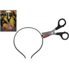 Halloween hårband med saxar