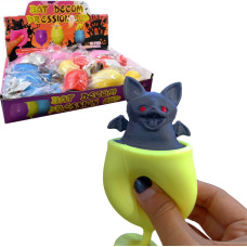 Gniotek – klämleksak: fladdermus i bägare